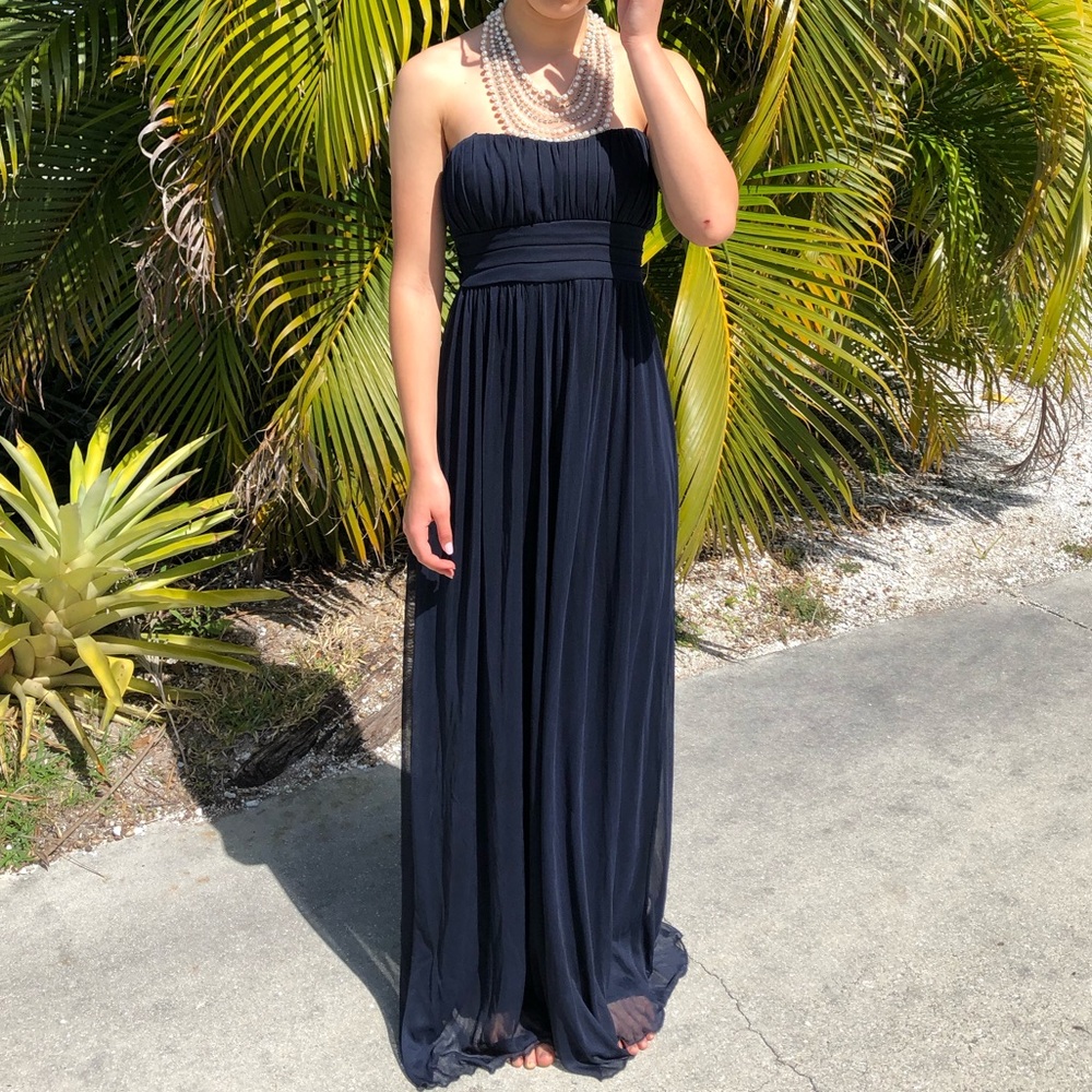 Navy blue prom/formal dress